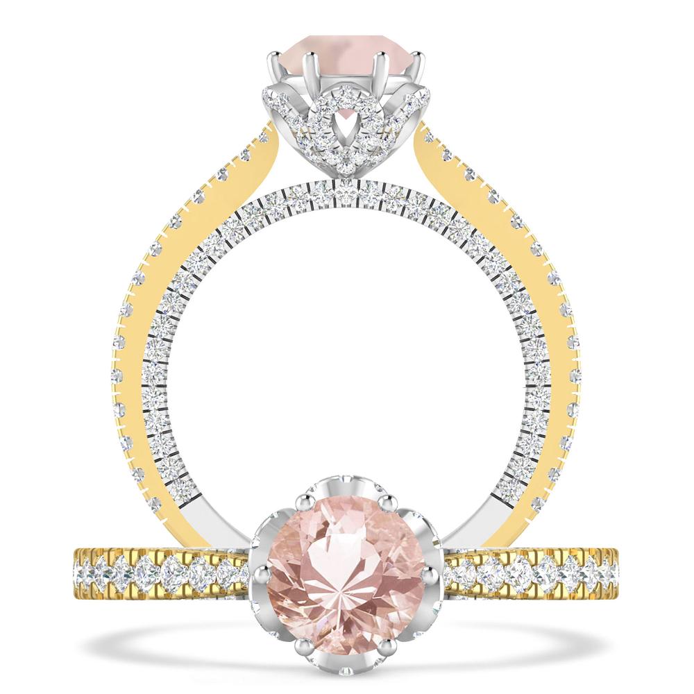 Yellow Gold - Morganite