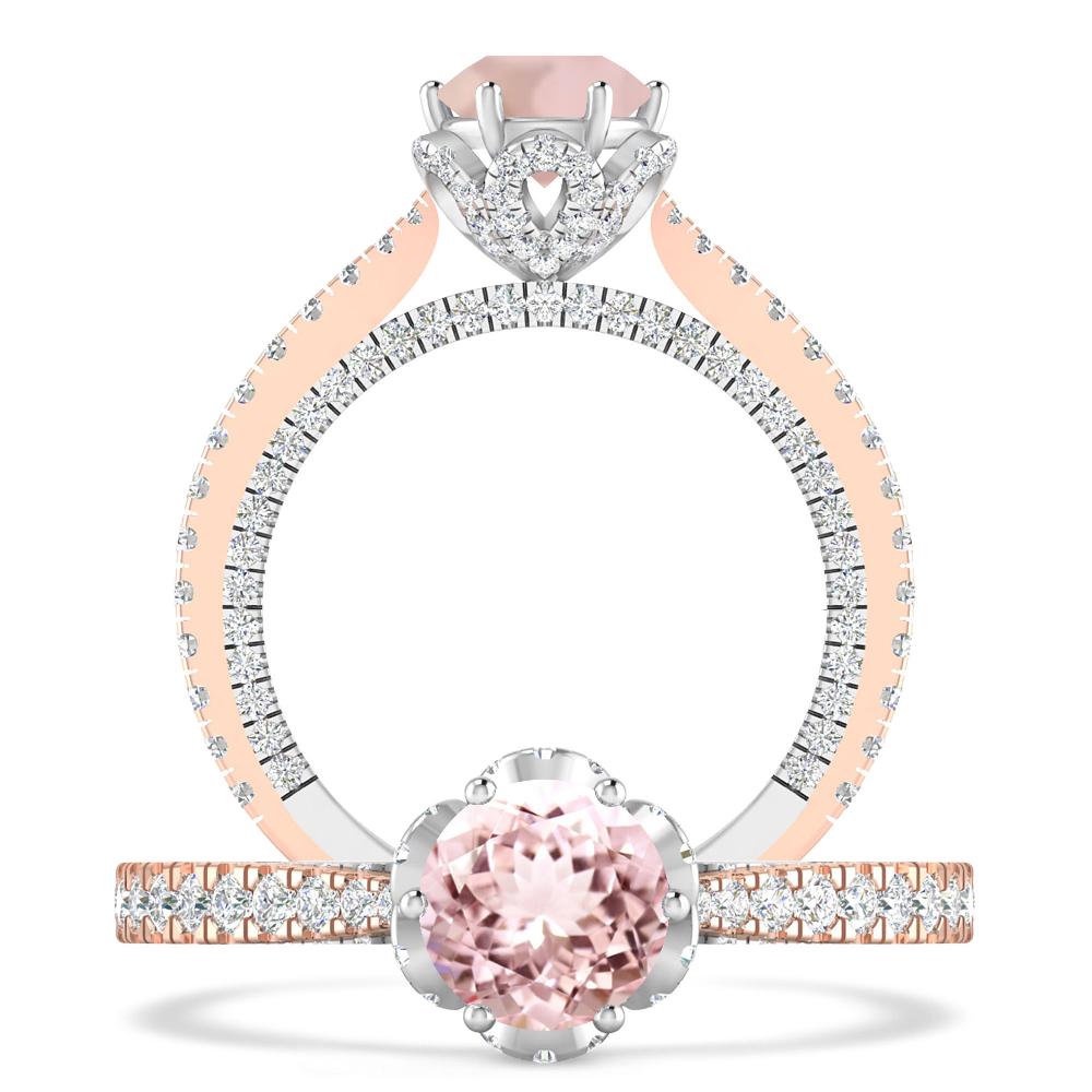 Rose Gold - Morganite