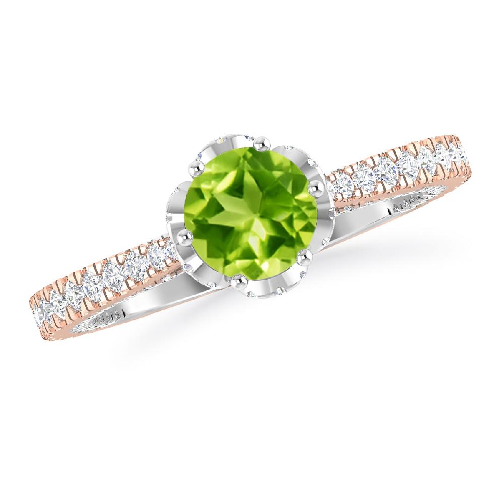 Rose Gold - Peridot