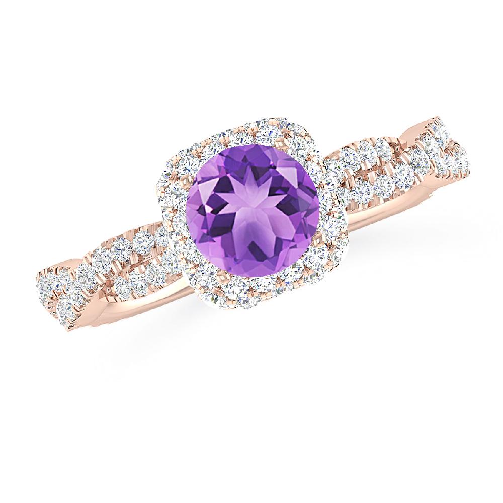 Rose Gold - Amethyst