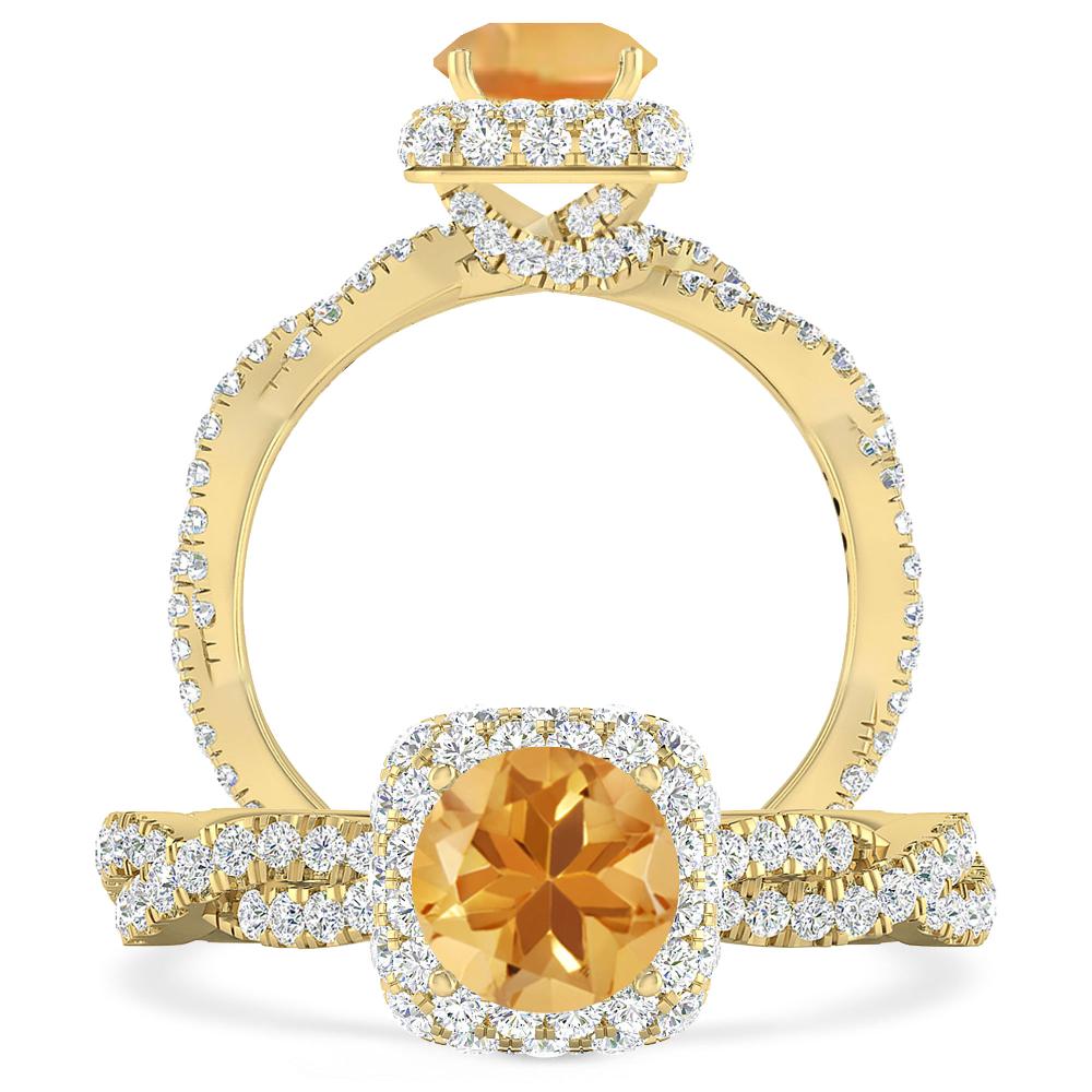 Yellow Gold - Citrine