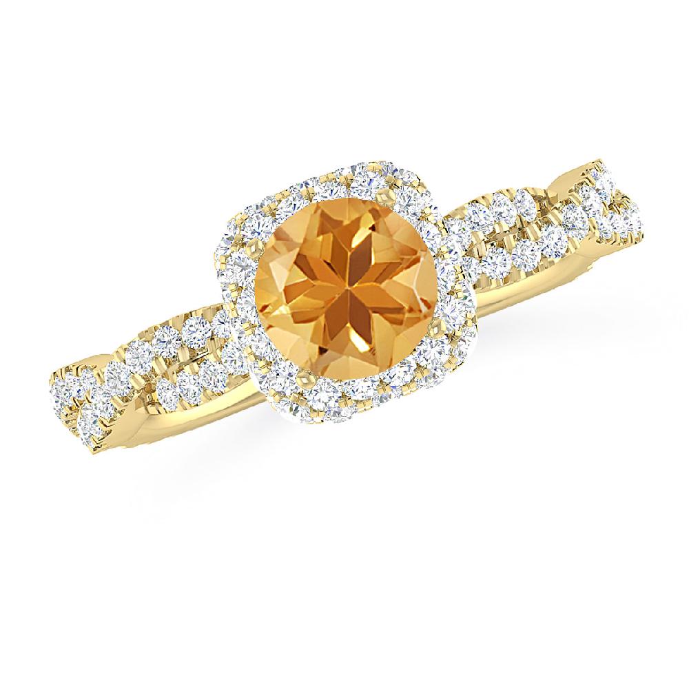 Yellow Gold - Citrine