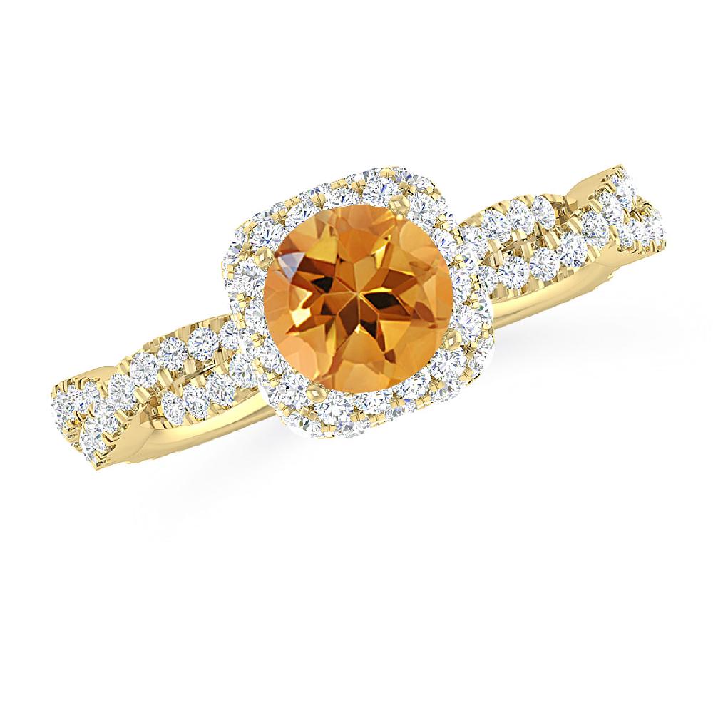Yellow Gold - Citrine