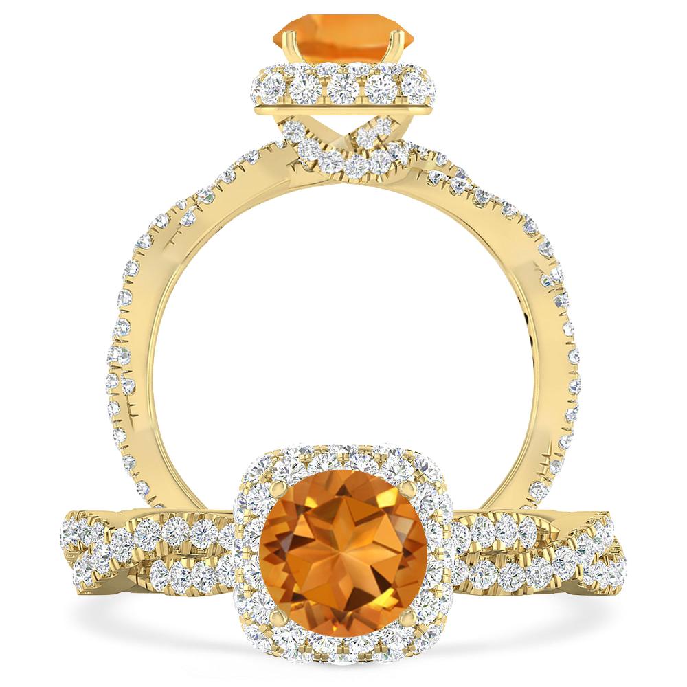 Yellow Gold - Citrine