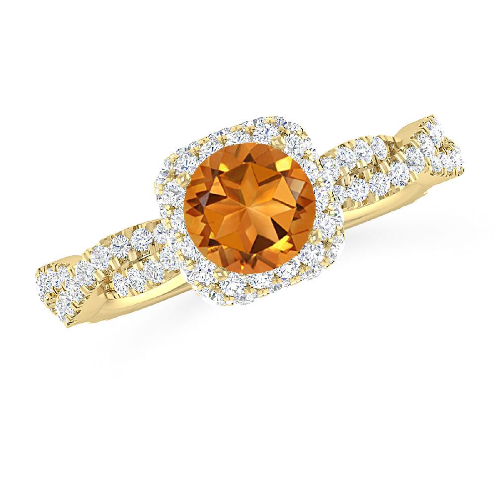 Yellow Gold - Citrine