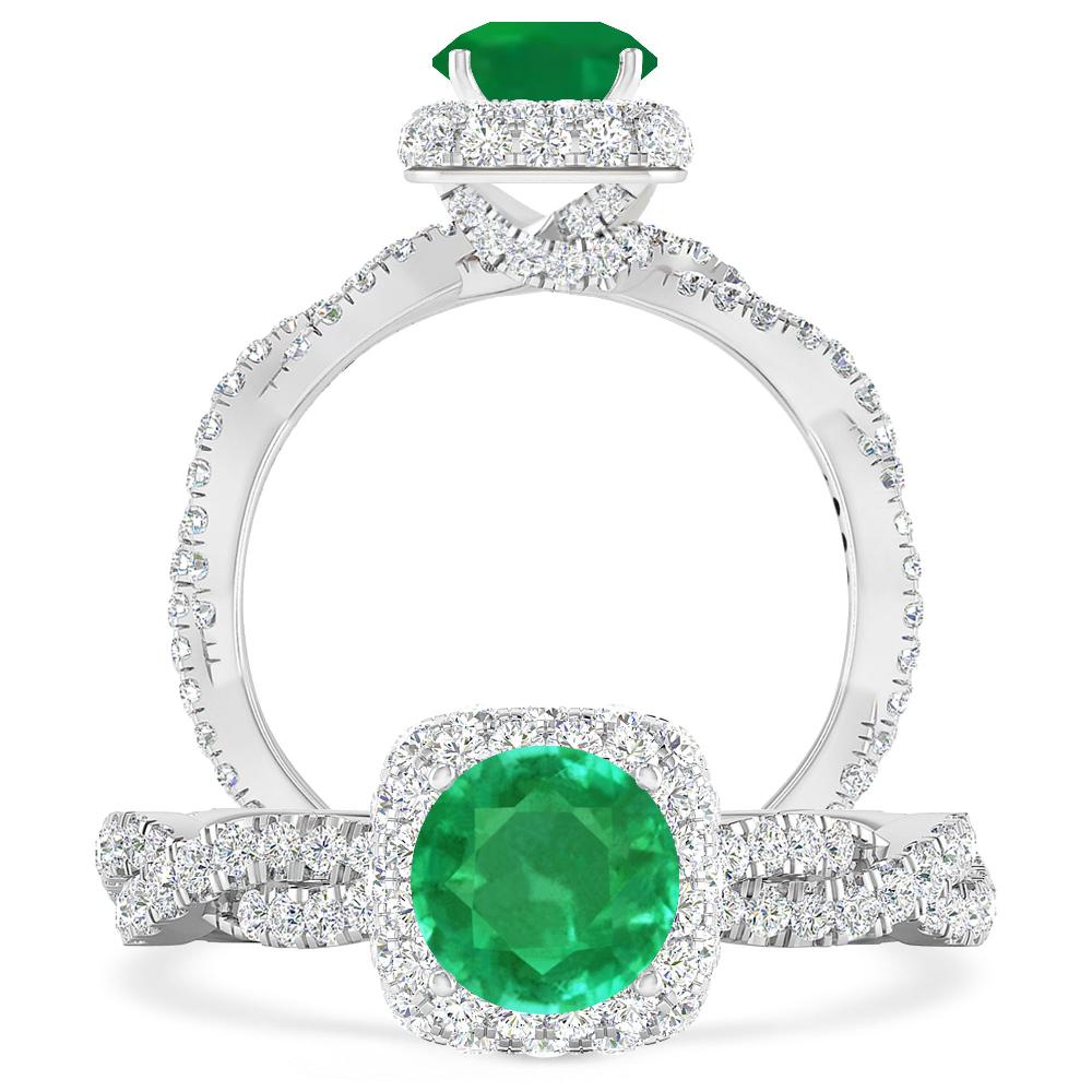 White Gold - Emerald