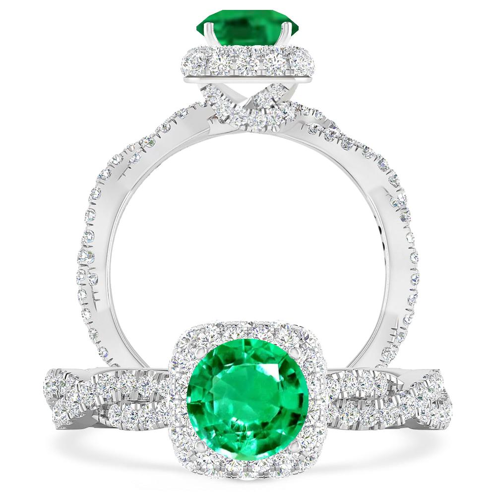 White Gold - Emerald