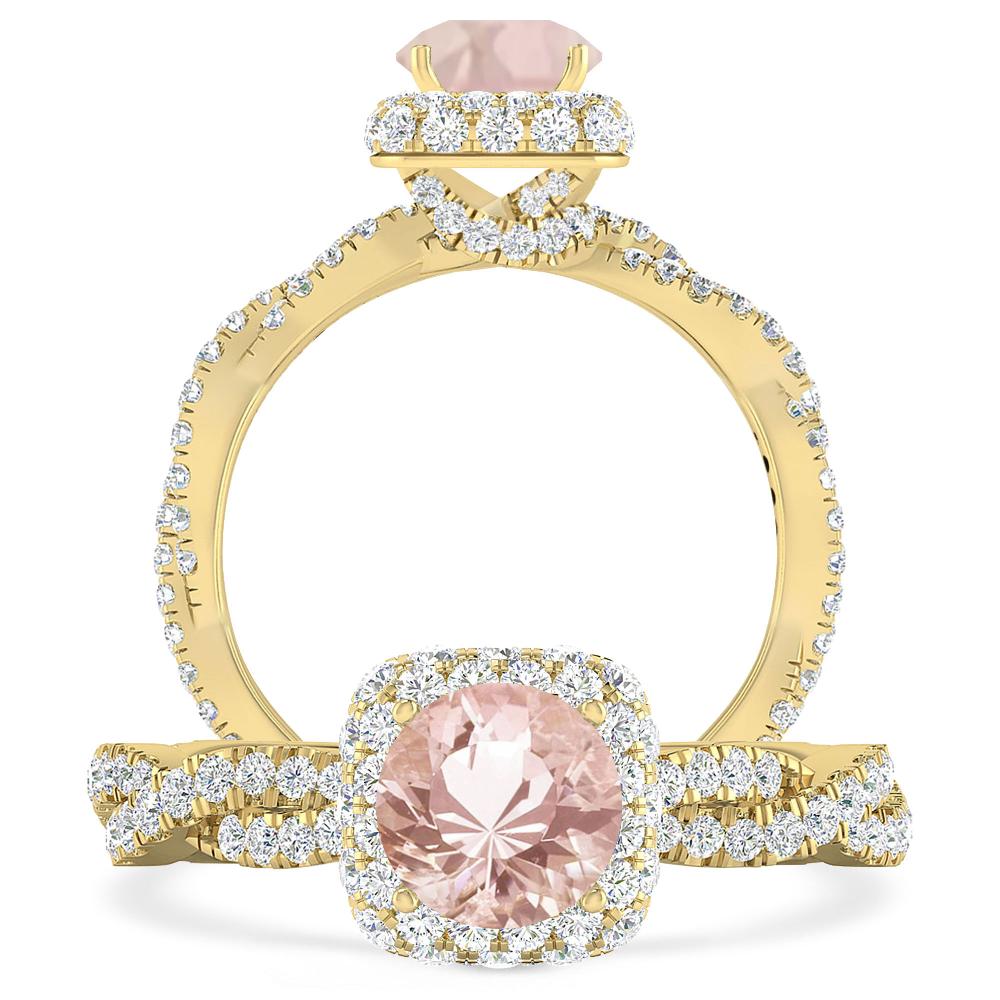 Yellow Gold - Morganite