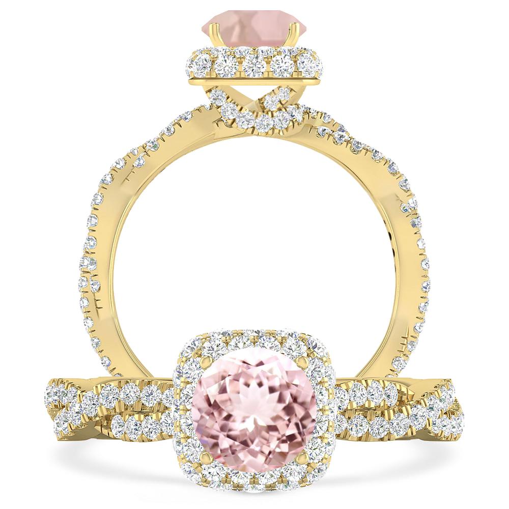 Yellow Gold - Morganite