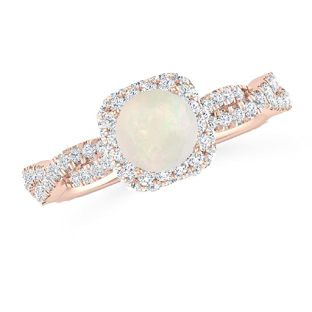 Rose Gold - Opal