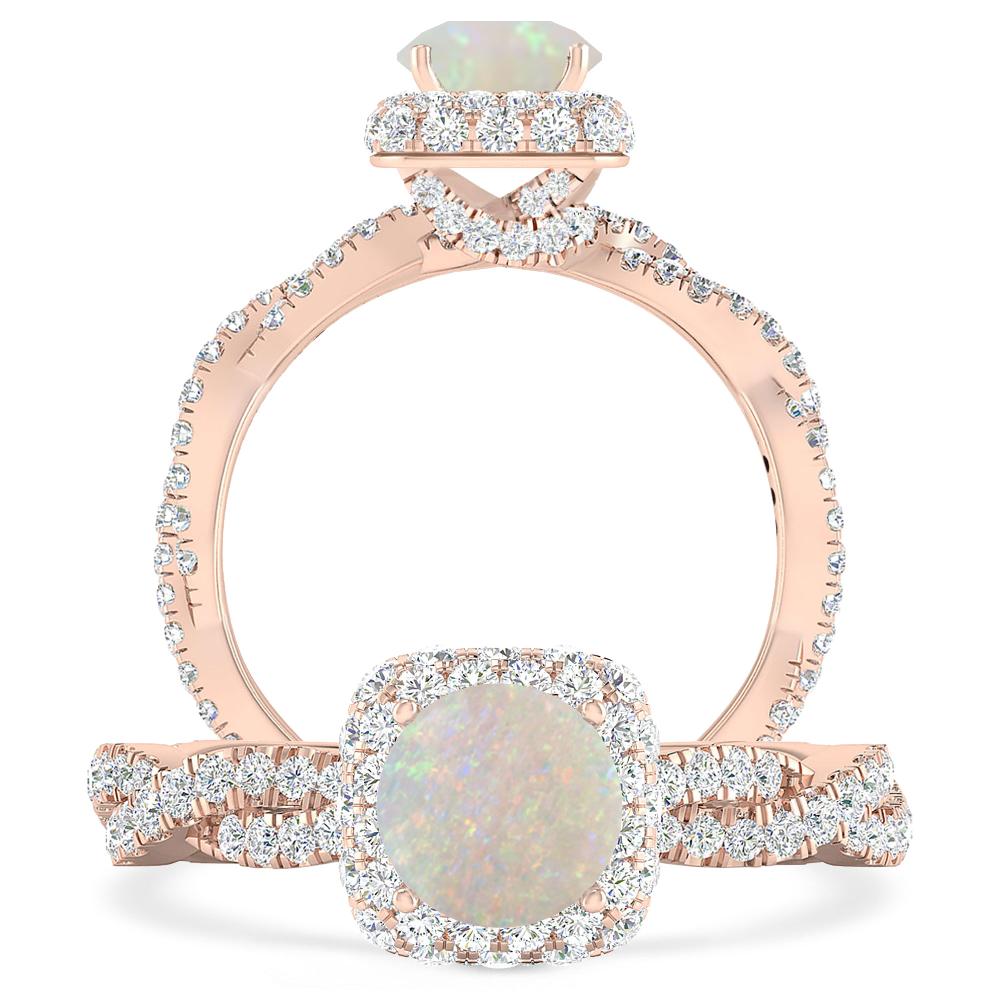 Rose Gold - Opal