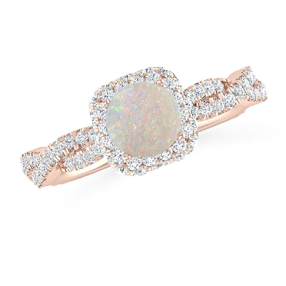 Rose Gold - Opal