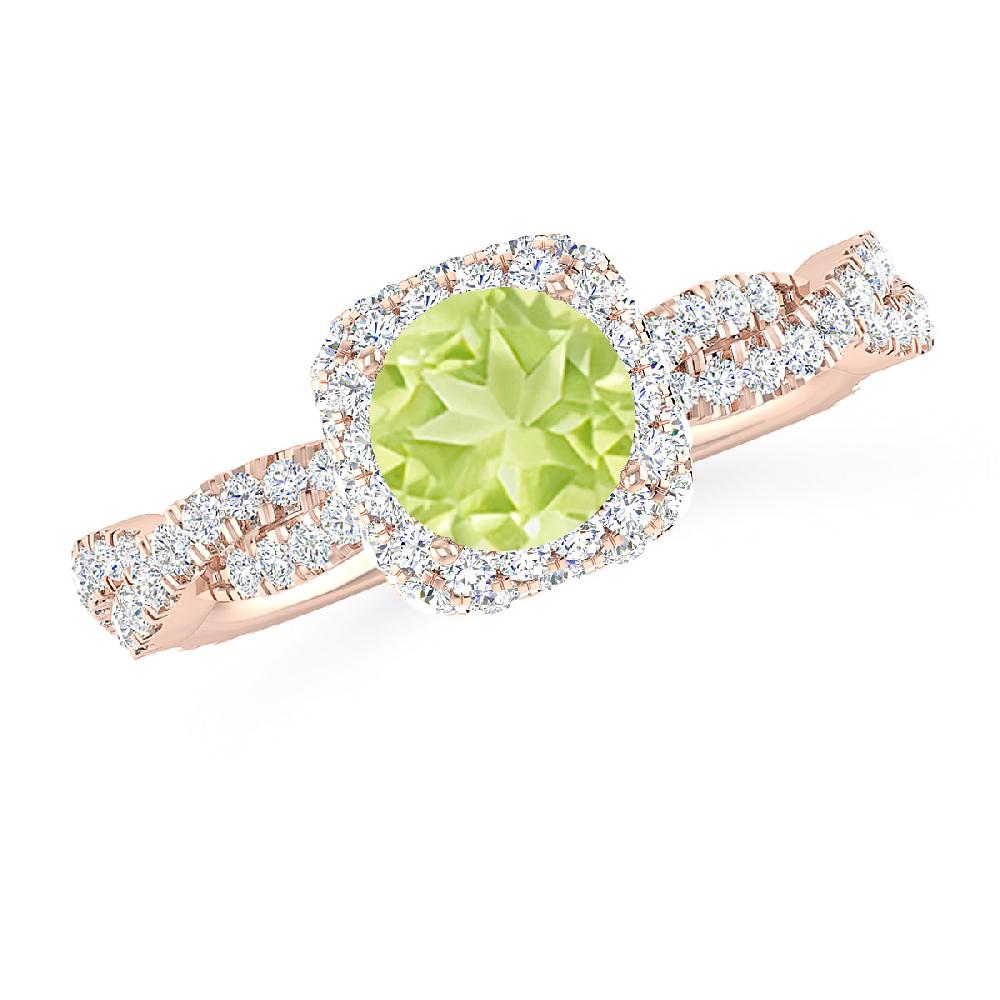 Rose Gold - Peridot