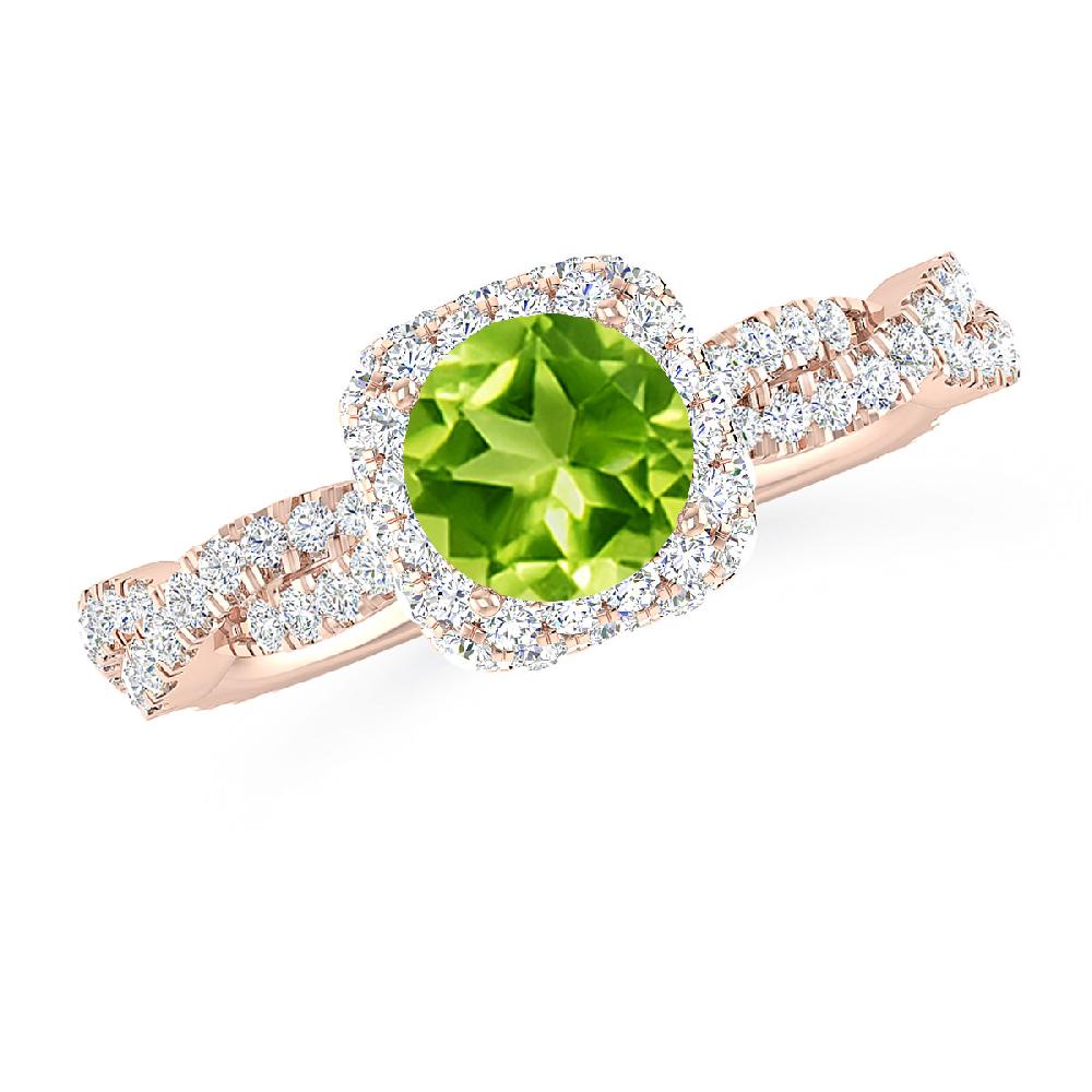 Rose Gold - Peridot