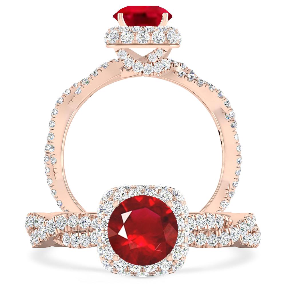 Rose Gold - Ruby
