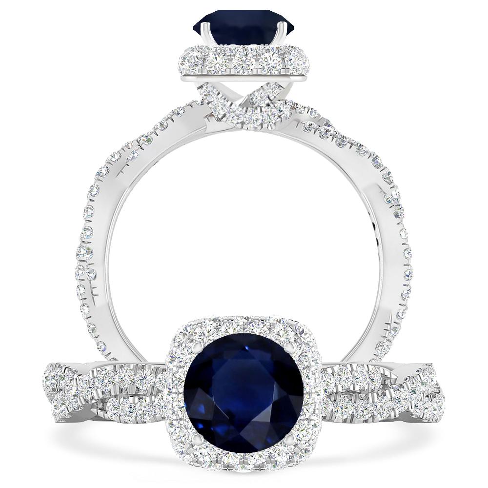 White Gold - Sapphire