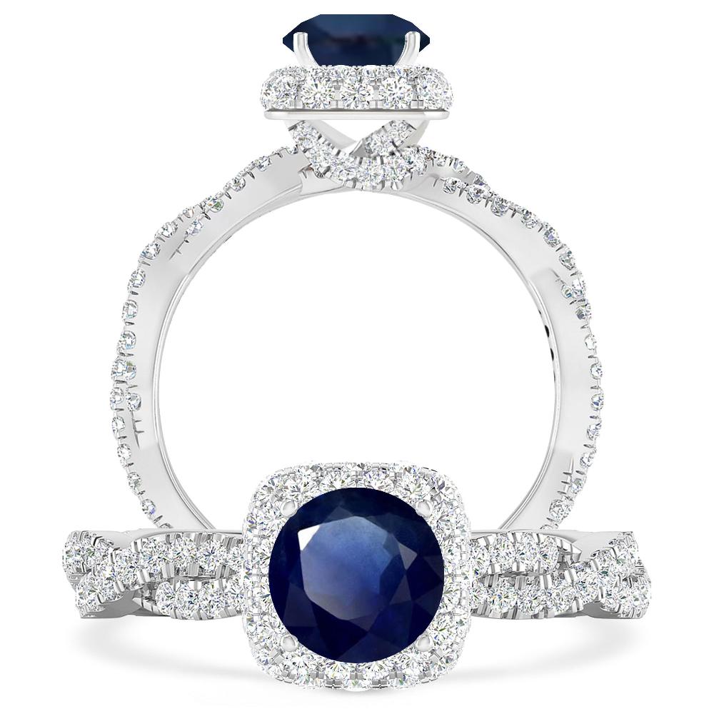 White Gold - Sapphire
