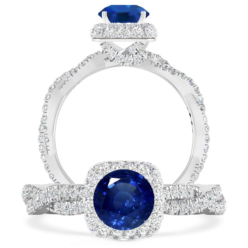 White Gold - Sapphire