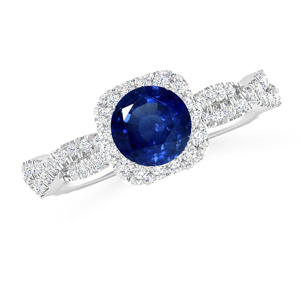 White Gold - Sapphire