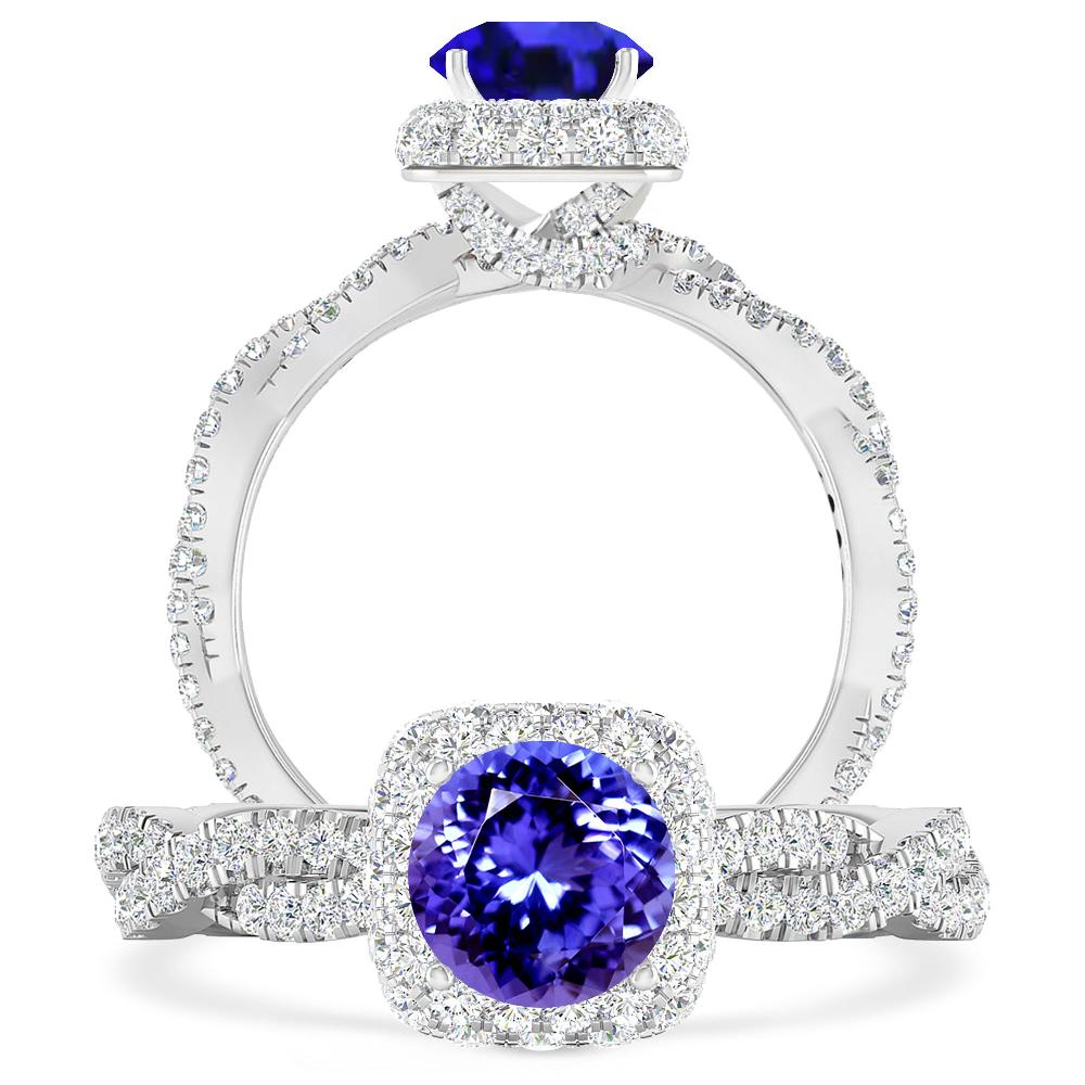 White Gold - Tanzanite
