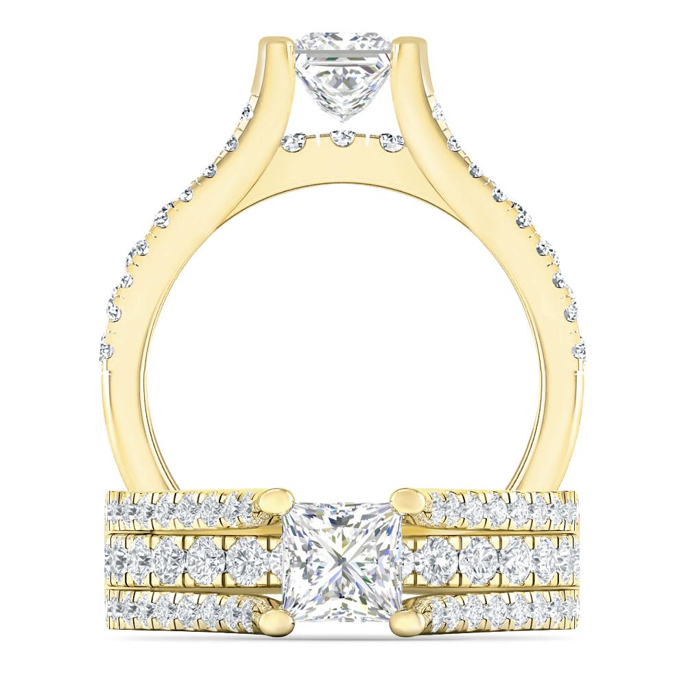 Yellow Gold - Diamond