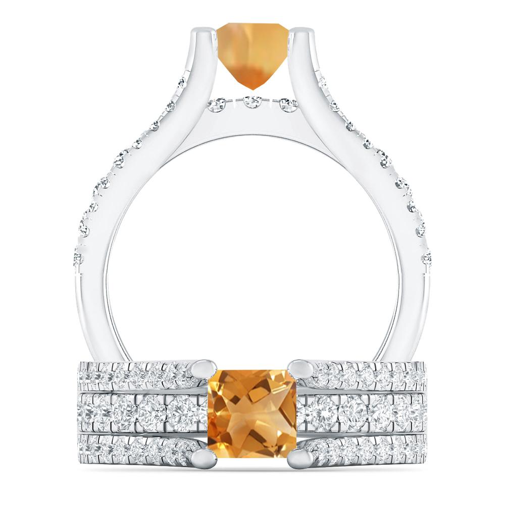 White Gold - Citrine