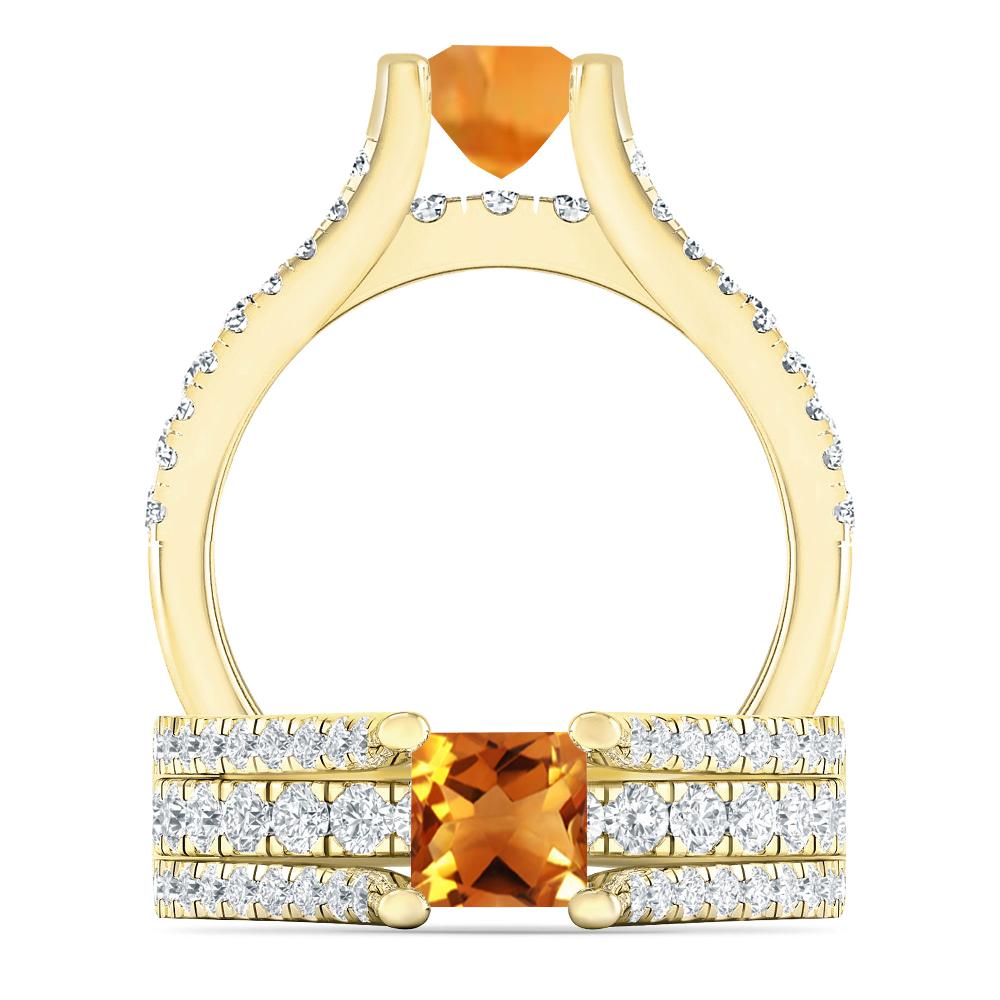 Yellow Gold - Citrine