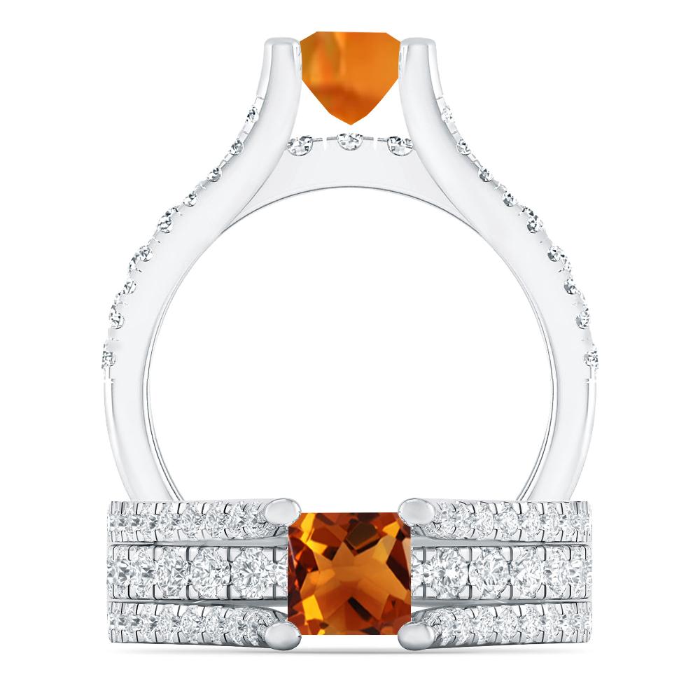 White Gold - Citrine