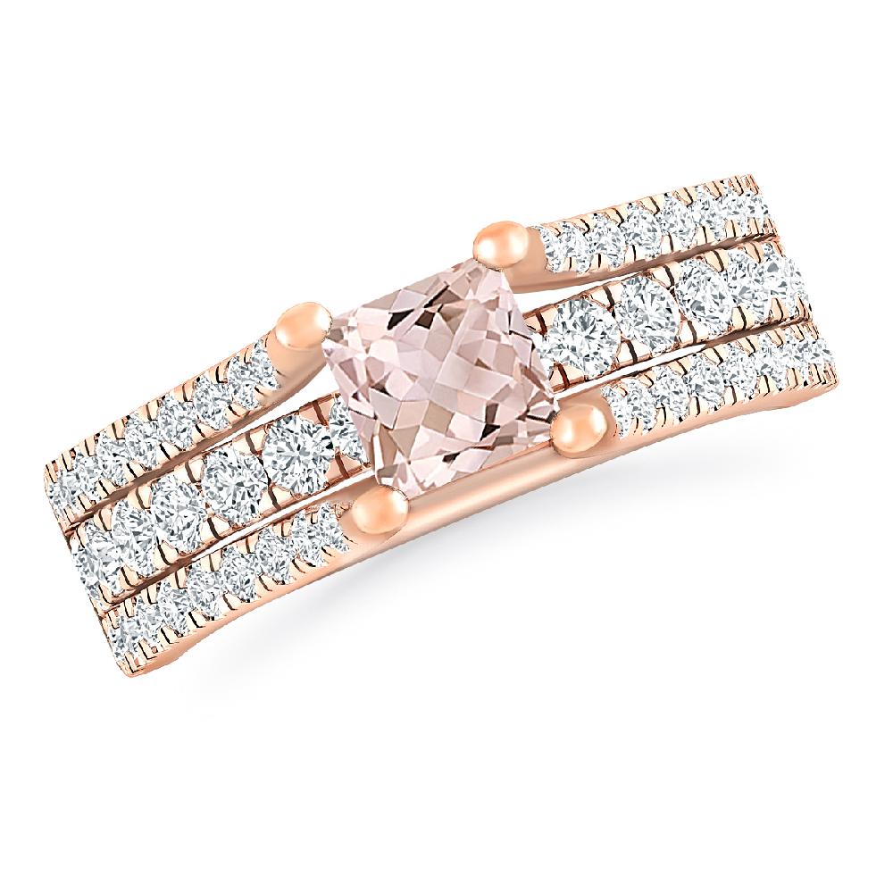 Rose Gold - Morganite