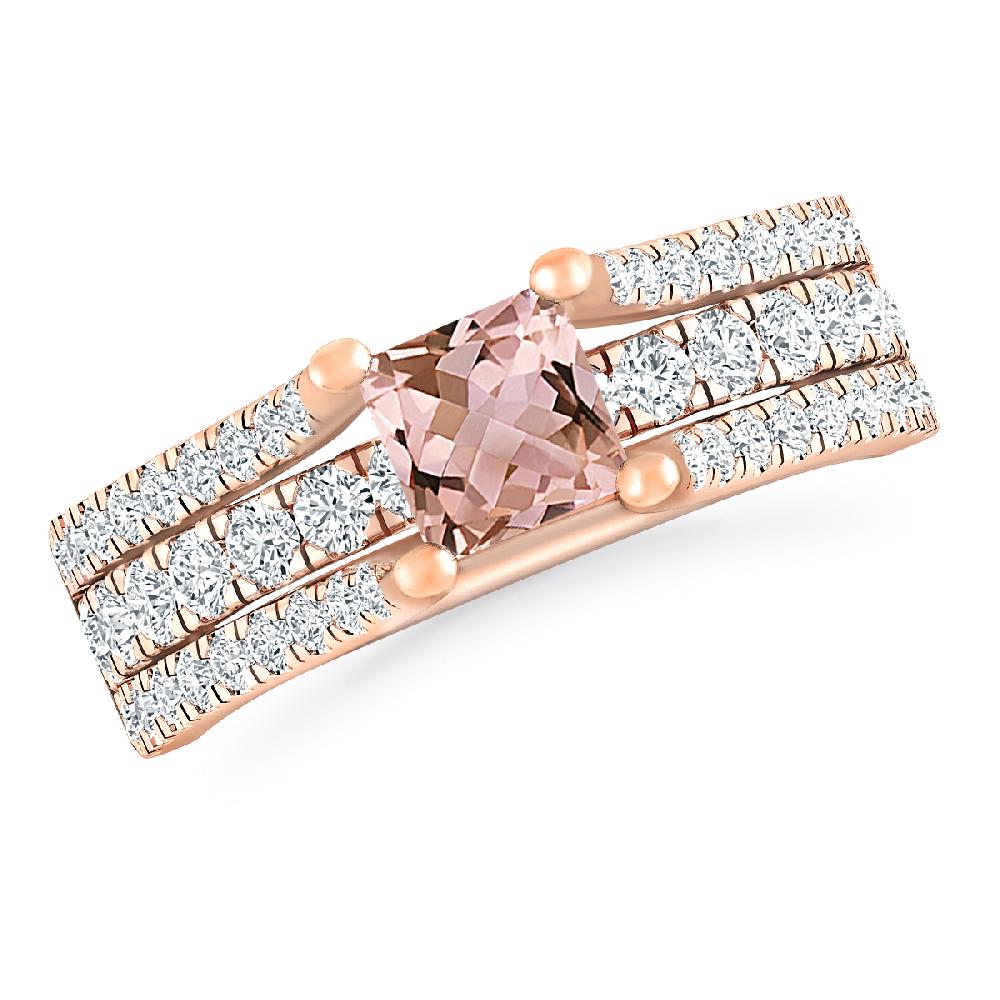 Rose Gold - Morganite