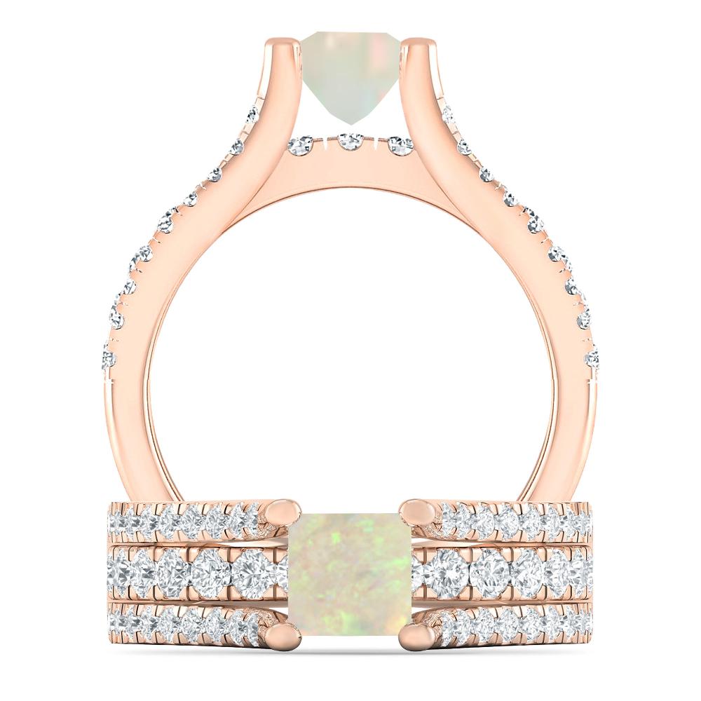 Rose Gold - Opal