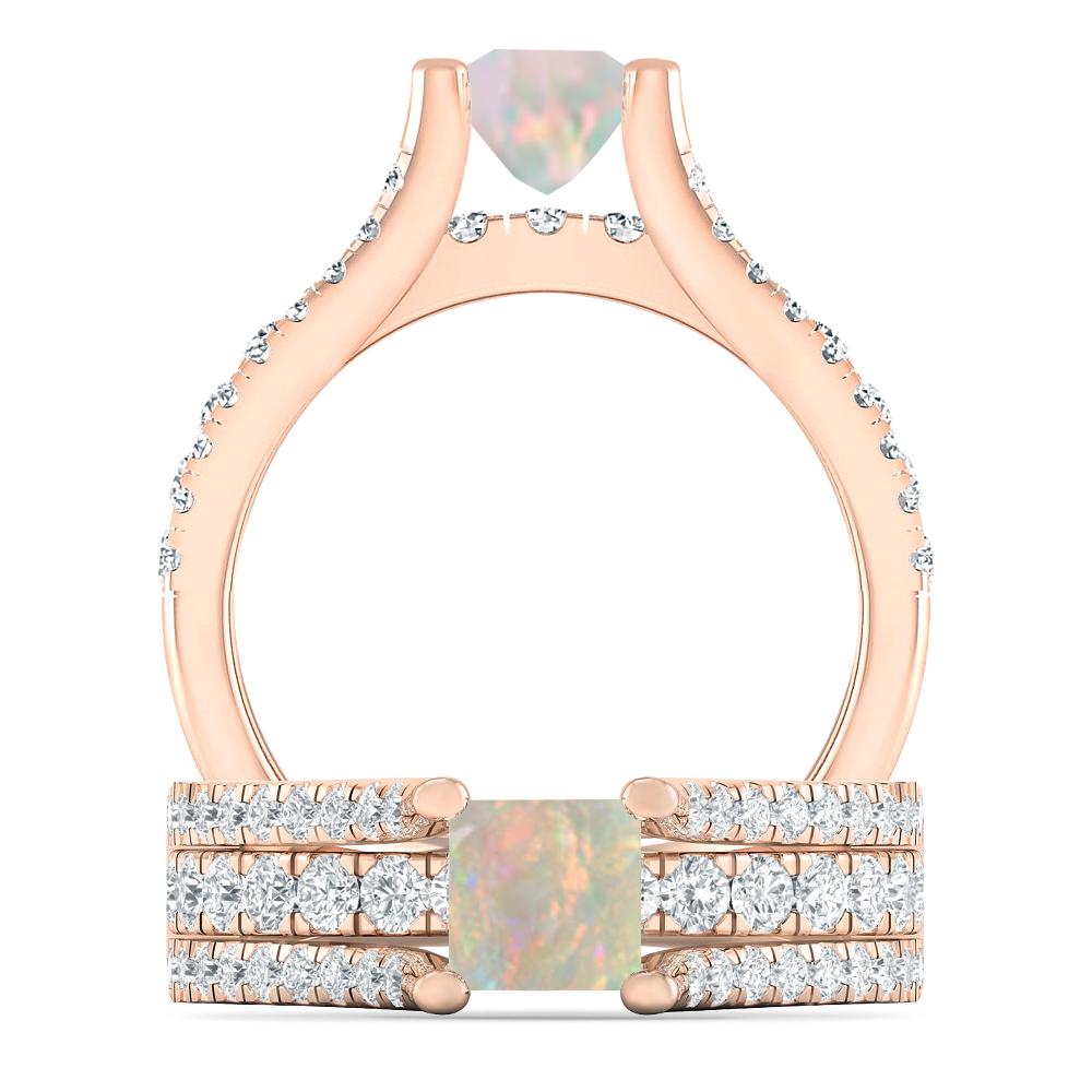 Rose Gold - Opal