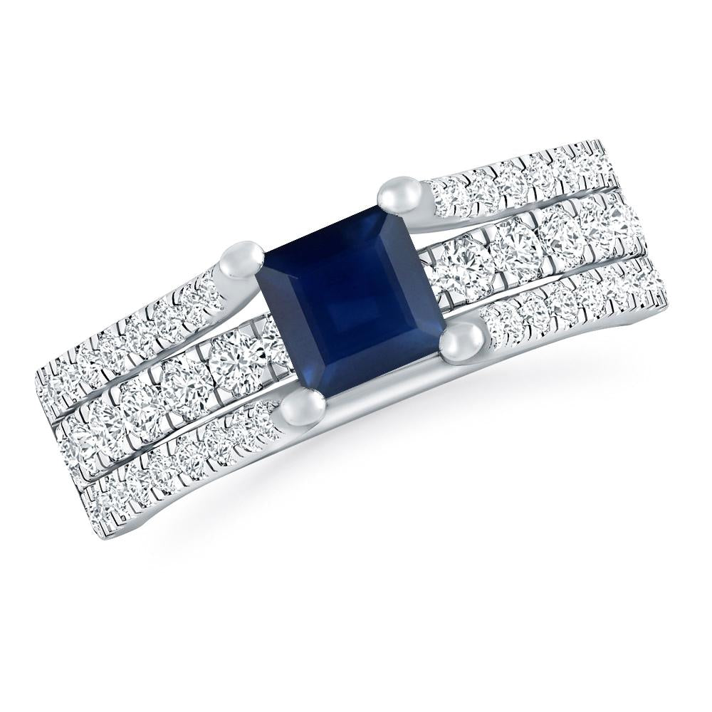 White Gold - Sapphire