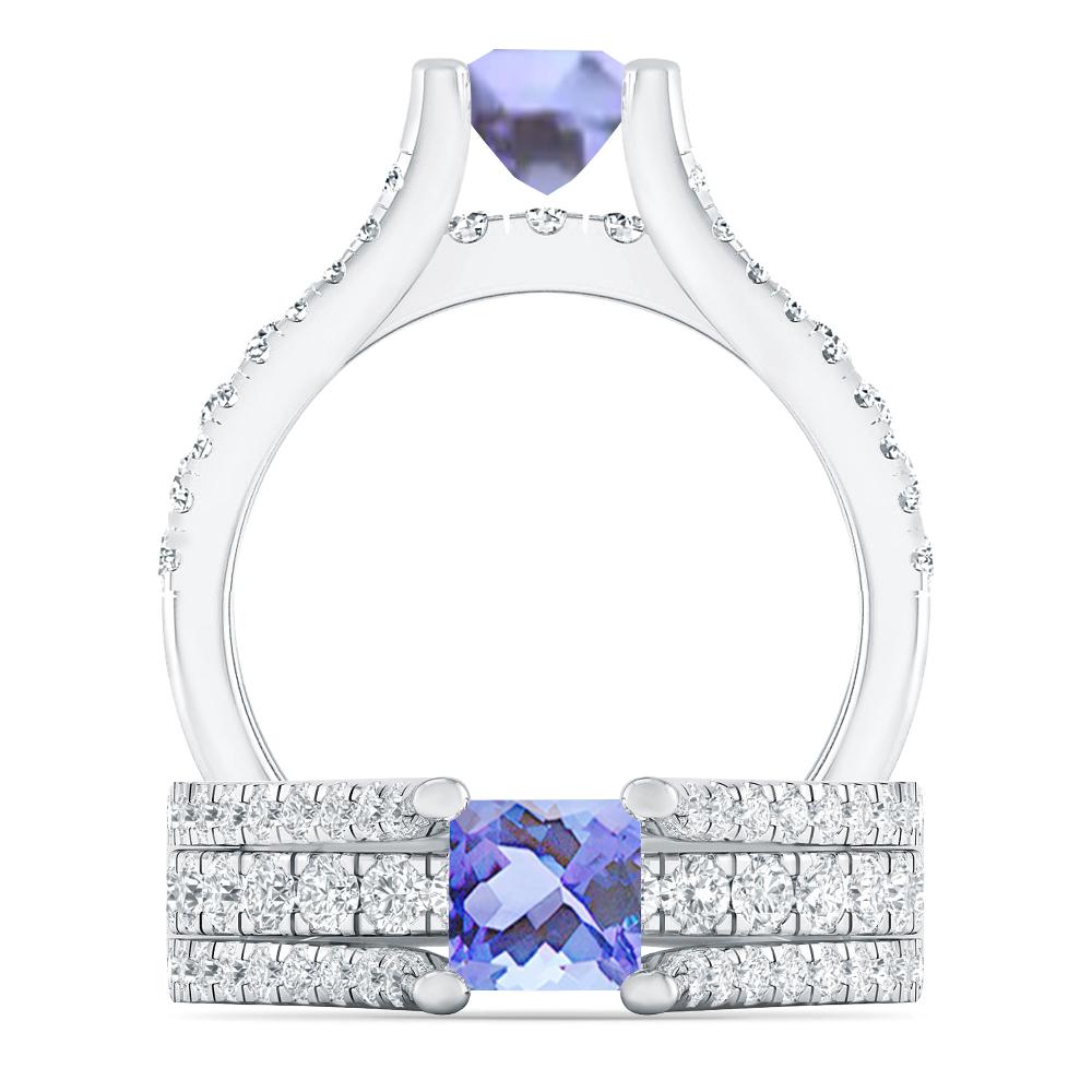 White Gold - Tanzanite