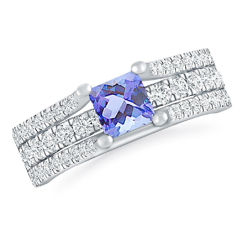 White Gold - Tanzanite