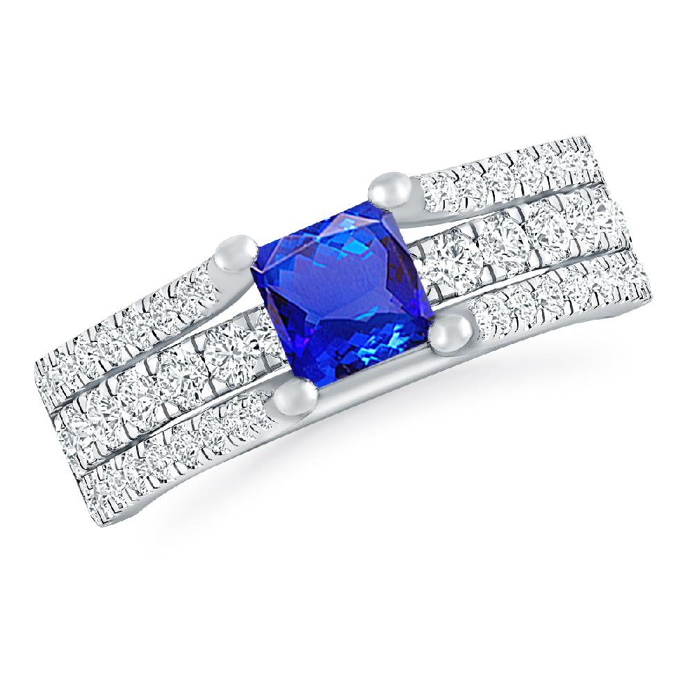 White Gold - Tanzanite