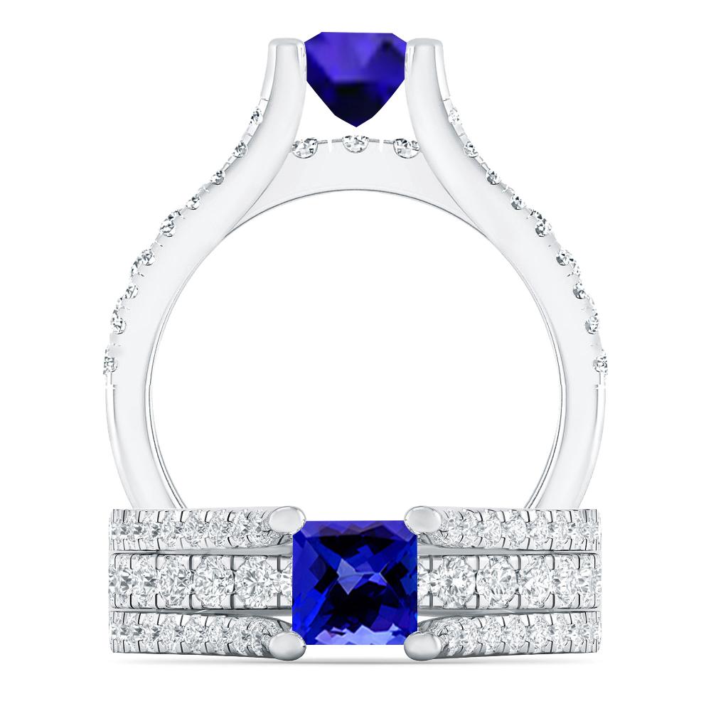 White Gold - Tanzanite