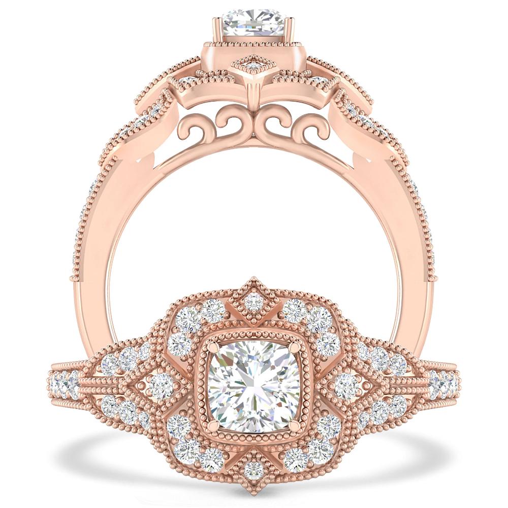 Rose Gold - Diamond