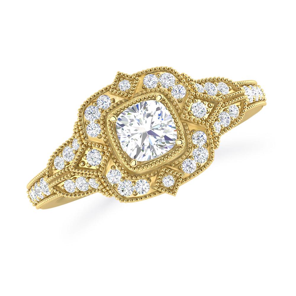 Yellow Gold - Diamond