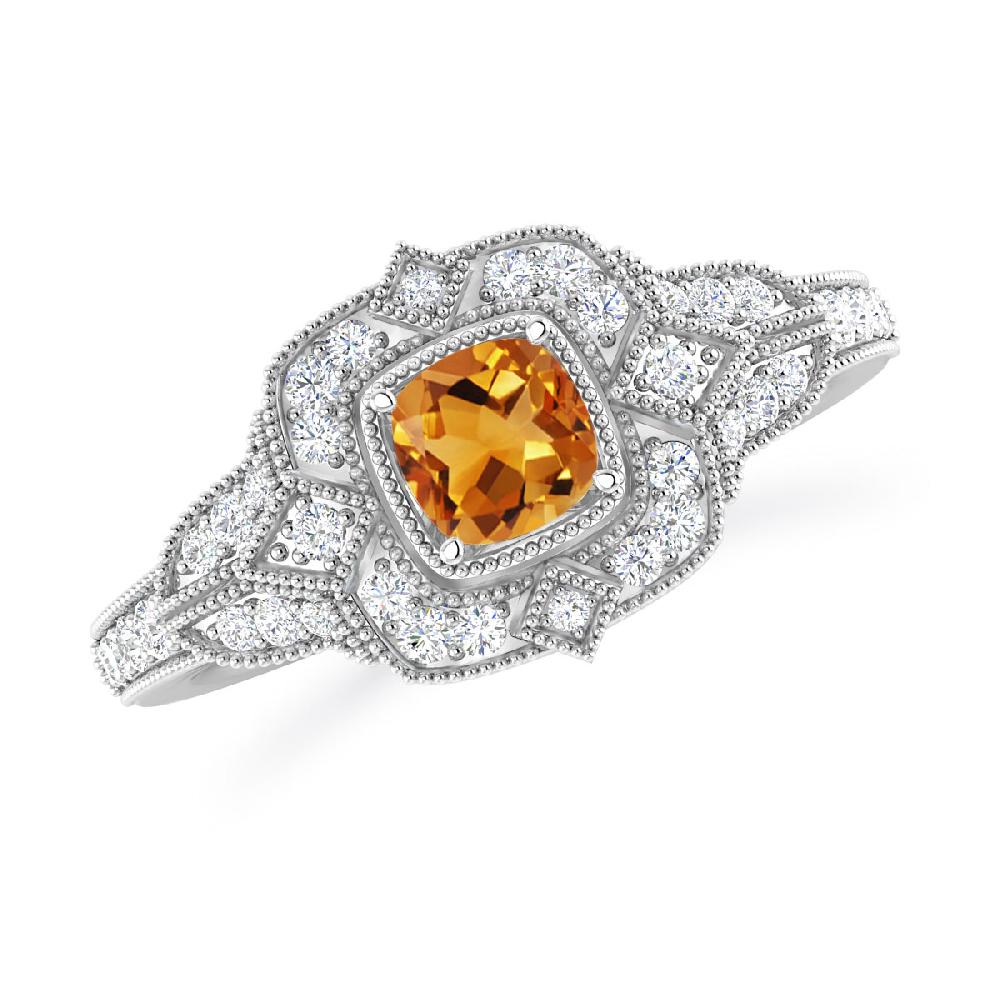 White Gold - Citrine