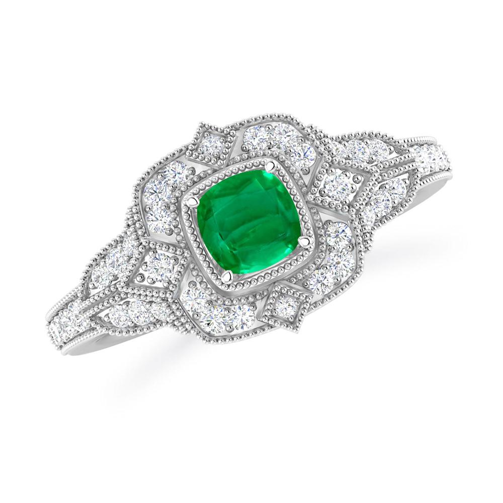 White Gold - Emerald