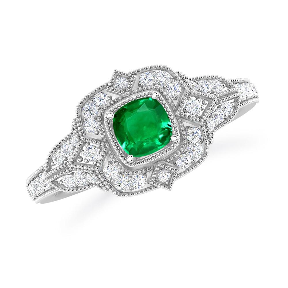 White Gold - Emerald