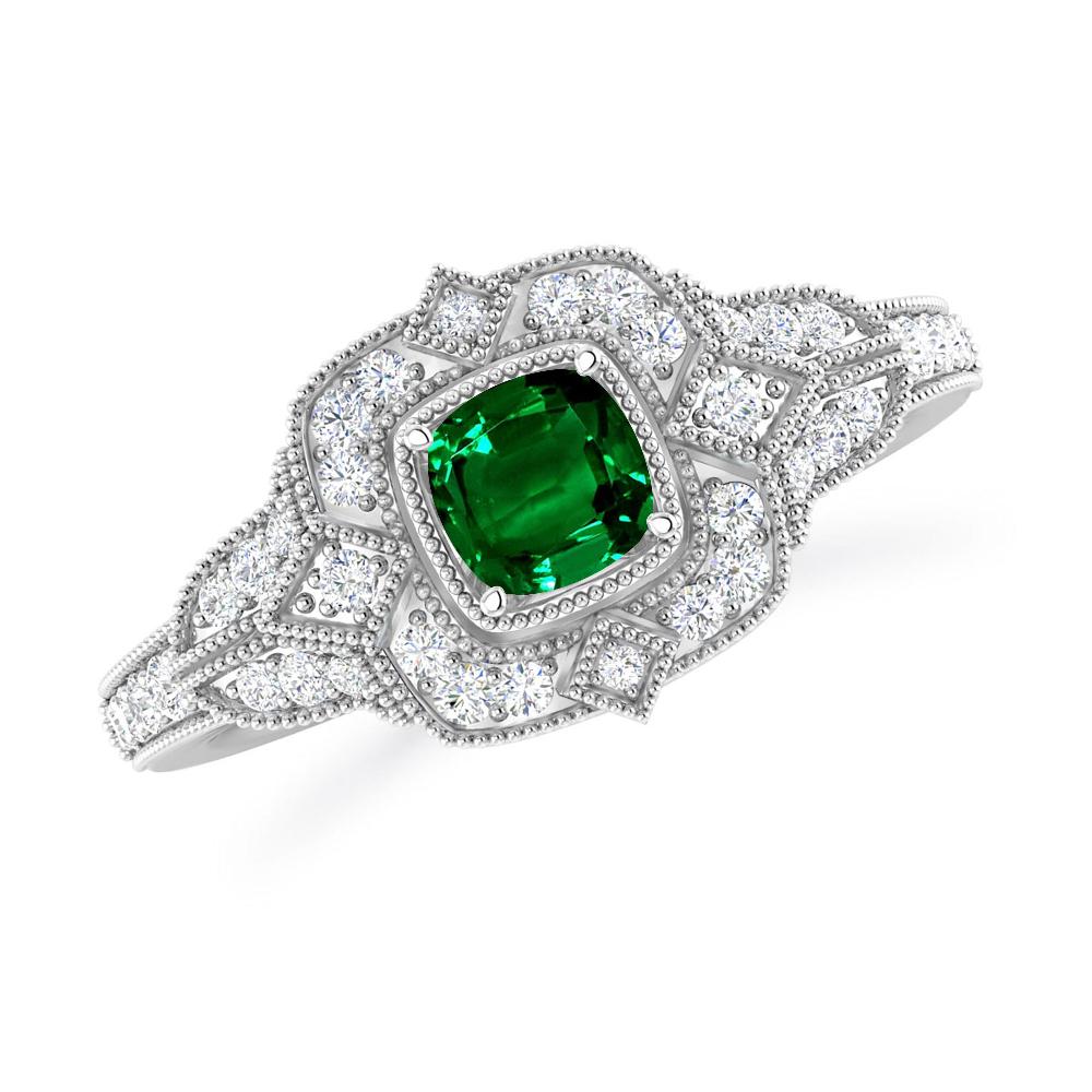 White Gold - Emerald