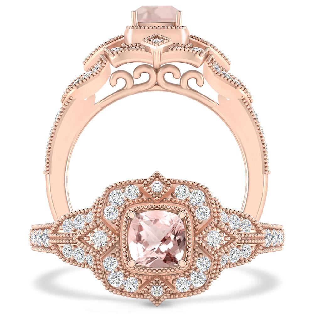 Rose Gold - Morganite