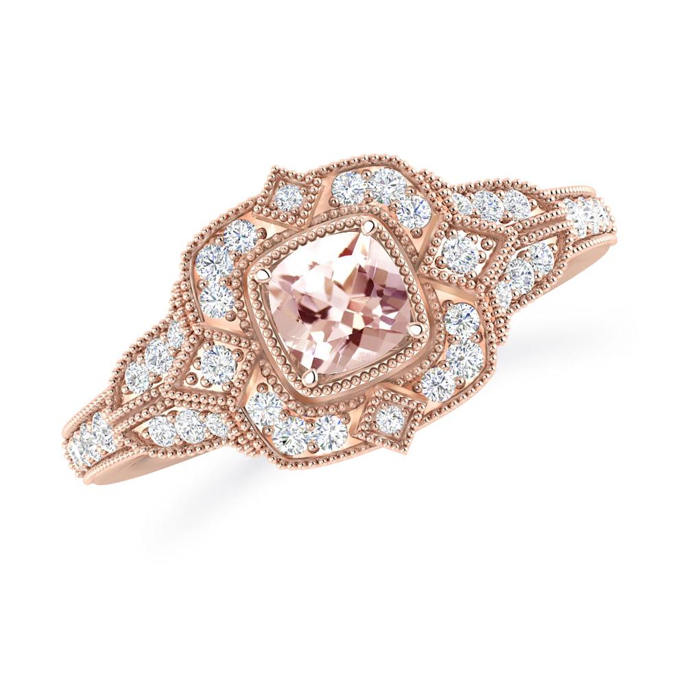 Rose Gold - Morganite