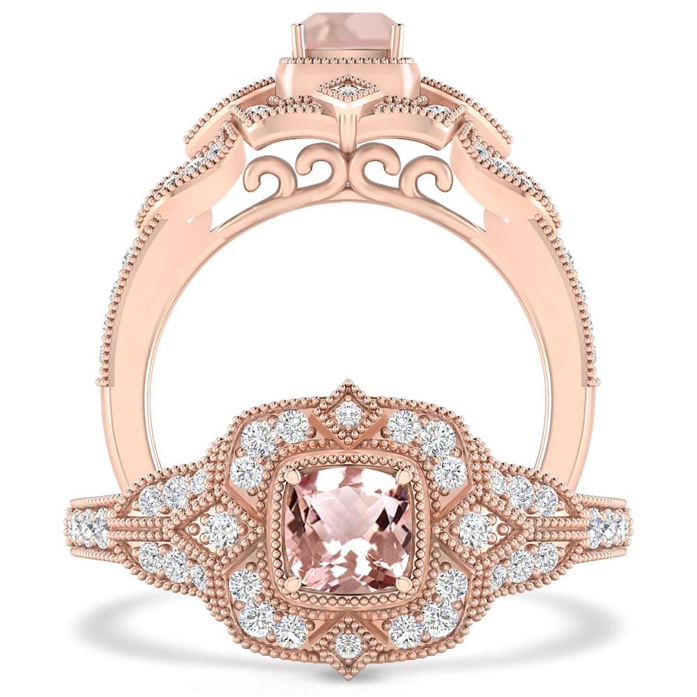 Rose Gold - Morganite