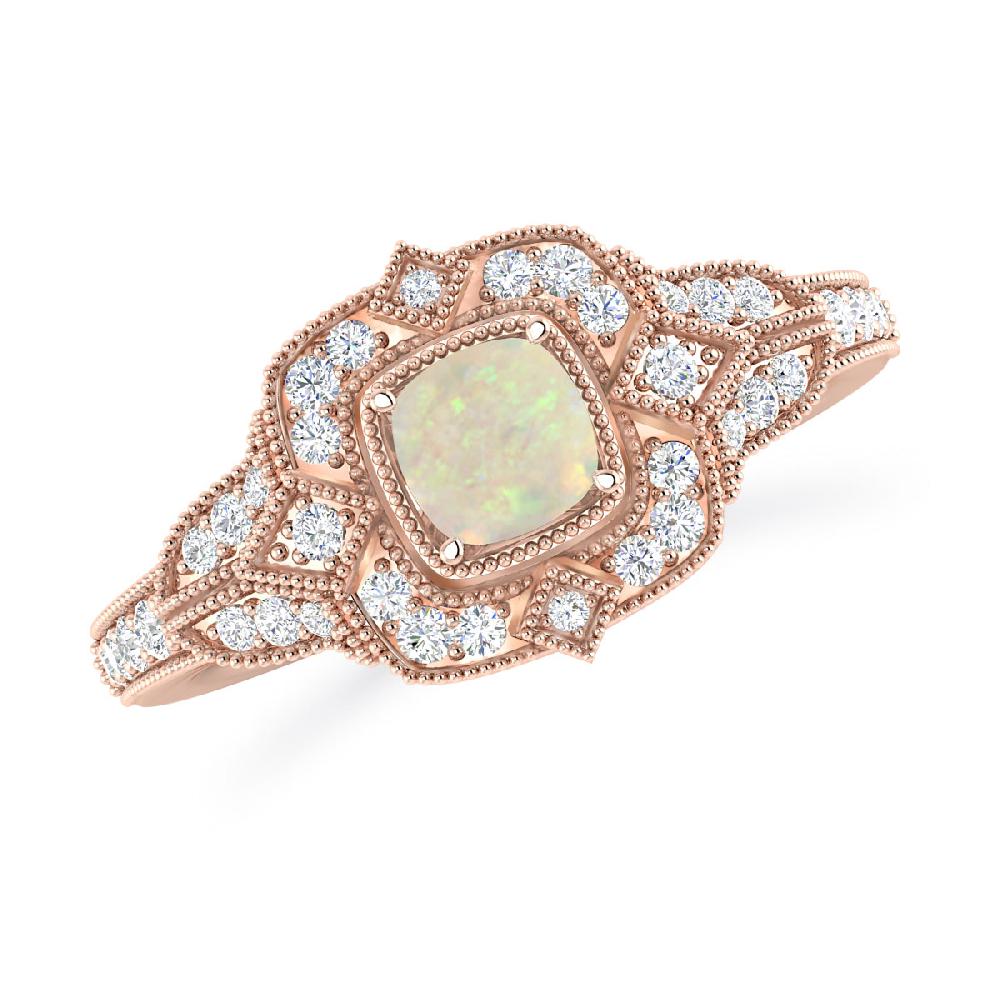 Rose Gold - Opal