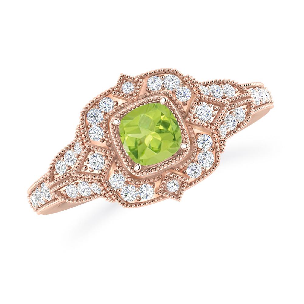 Rose Gold - Peridot