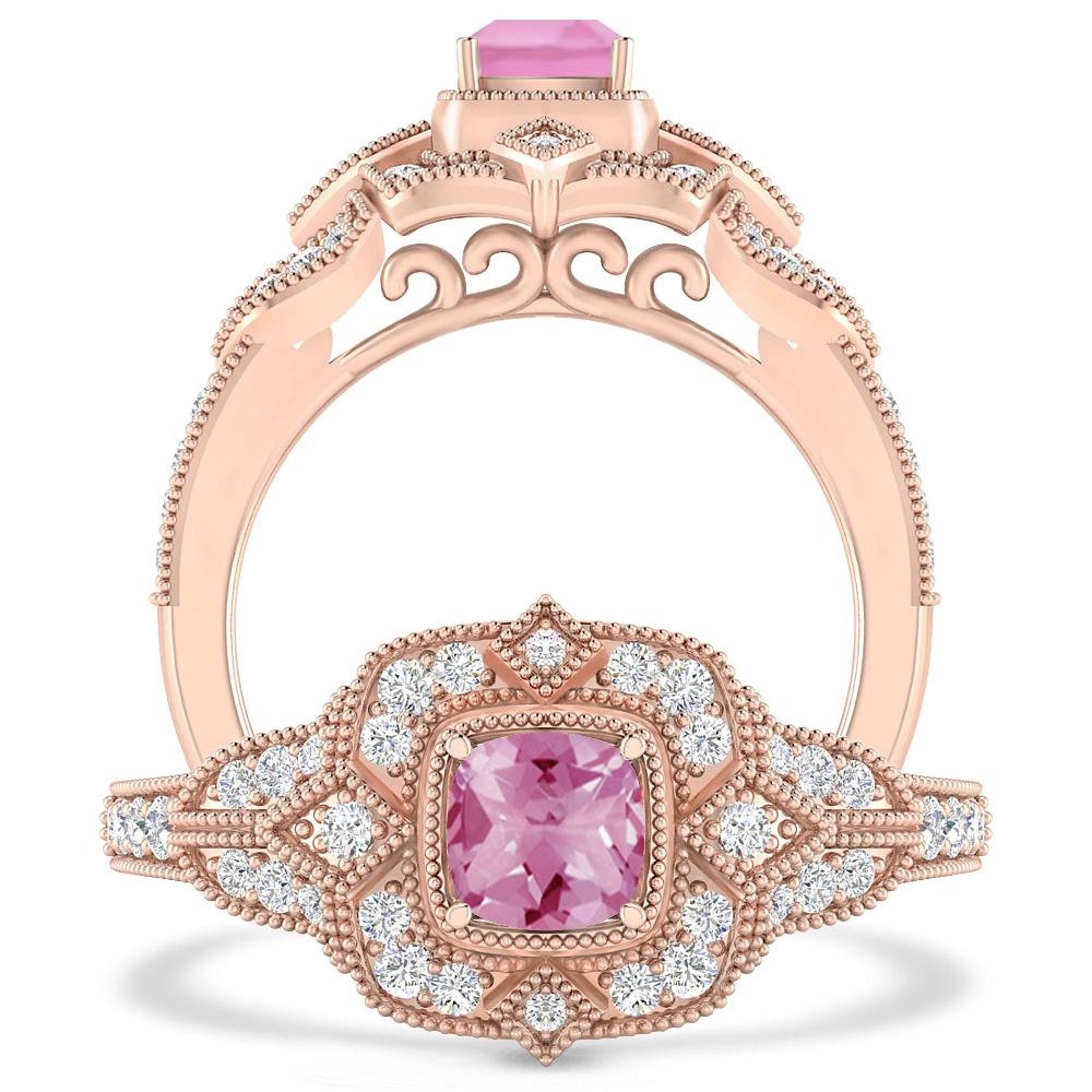 Rose Gold - Pink Tourmaline