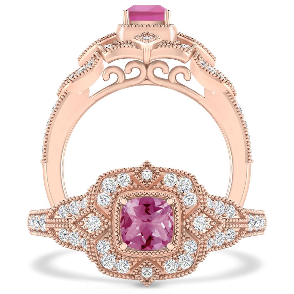 Rose Gold - Pink Tourmaline